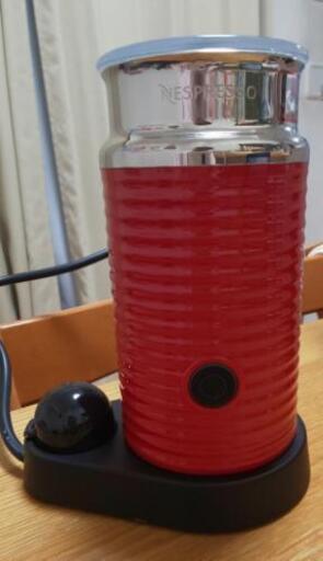 ミルクフォーマー(Nespresso・赤)