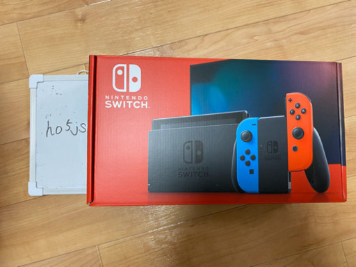 新型Nintendo Switch 本体 (ニンテンドースイッチ) Joy-Con(L) ネオン ...