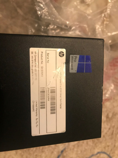HP8300 i7-3770/メモリ8GB/HDD500GB