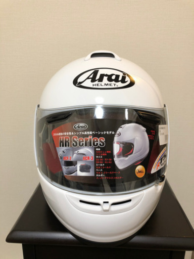 お値下げ！新品未使用　アライヘルメット　HR-INNOVATION Mサイズ　ホワイト