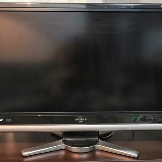 テレビ 【テレビ台・リモコン・アンテナケーブル付】SHARP 37V型 液晶 
