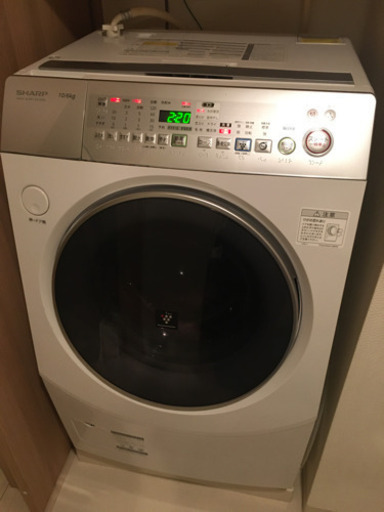 SHARP ドラム式洗濯乾燥機　ES-V530