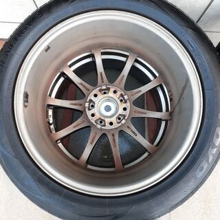 エリシオンプレステージに履いていたホイール 18×7½Jタイヤ225/50R18
