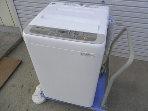 パナソニック全自動電気洗濯機 NA-F50B12　5㎏ ２０１９年 無料配送（つくば市から２０キロまで）