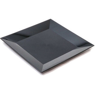 プラスチックの黒い四角いお皿　35センチ×35センチ