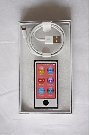 新品・未使用のiPod nano 7世代 16GB スペースグレイ