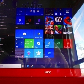 NEC Lavie LS350/CS6R ラベルズリーレッド