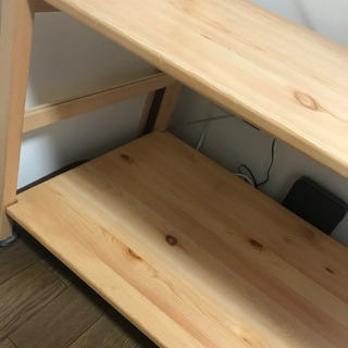 無印　パイン材ユニットシェルフ.ワードローブ
