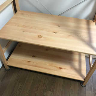 無印　パイン材ユニットシェルフ.ワードローブ