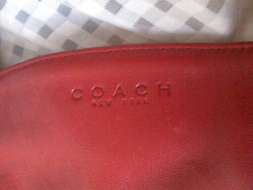 COACH コーチ 赤 オールドコーチ 鞄 レディース トートバッグ A9Z 4181