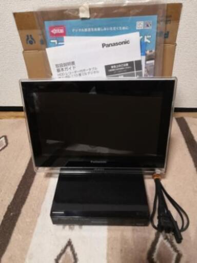 パナソニック　ポータブルテレビ500GB 録画