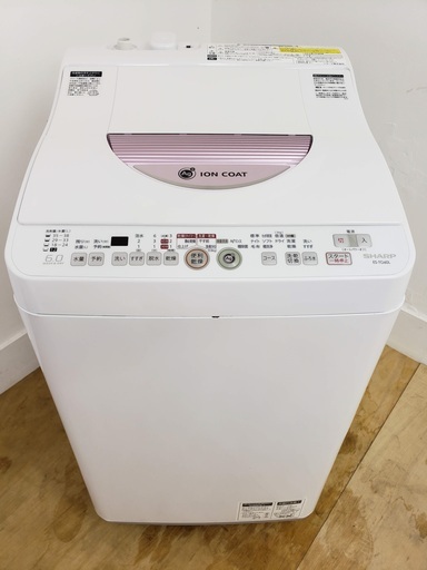SHARP洗濯機　6kg　乾燥付き　神奈川　東京　格安配送！
