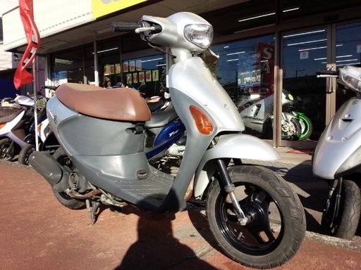 NO.3196　レッツ４Ｇ　４サイクルエンジン　フューエルインジェクション　盗難防止警報アラーム付き　シルバー　☆彡
