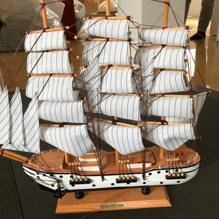 船の模型　