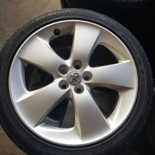 215/45R17⭐プリウス純正！バリ山！美品！DUNLOP製ホイール付サマー