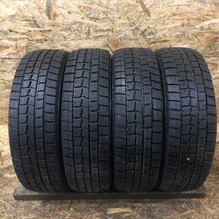 DUNLOP WINTER MAXX WM01 175/60R16 16インチ スタッドレス 4本 2015年製 バリ溝 ラクティス トレジア イグニス等　(TE270) クレジットカード QR決済可能