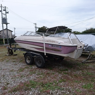 GLASTRON GX180 購入 18ft エンジンなし＆2軸トレーラー付
