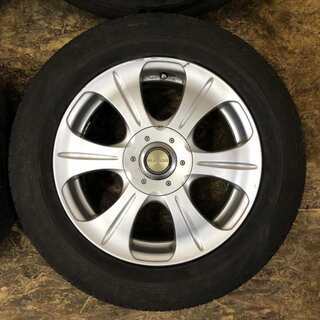 【DUNLOP LE MANS LM704 215/60R16】夏タイヤ 4本【PLENCIA 社外 マルチ 16インチ 7J5HPCD100/114.3+48】エスティマ等　(VTF142) クレジットカード QR決済可能