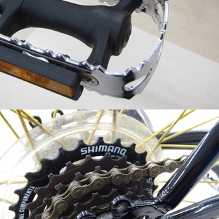 中古品 クロスバイク a.n.design works SPORTIVO シマノ 700×28C エーエヌデザインワークス