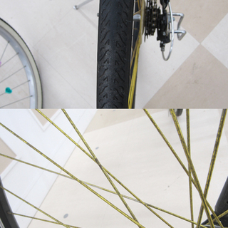 中古品 クロスバイク a.n.design works SPORTIVO シマノ 700×28C エーエヌデザインワークス