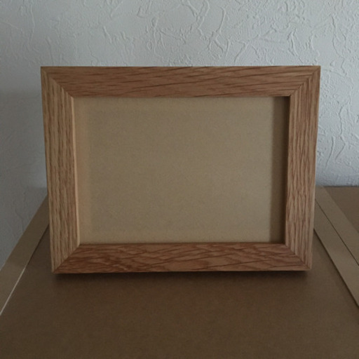 無印良品 壁に付けられるフレーム はがきサイズ用 オーク材 幅１７ ５ 奥行２ 高さ１３ ５ｃｍ Ksaito 川内のインテリア雑貨 小物 写真立て フォトフレーム の中古あげます 譲ります ジモティーで不用品の処分