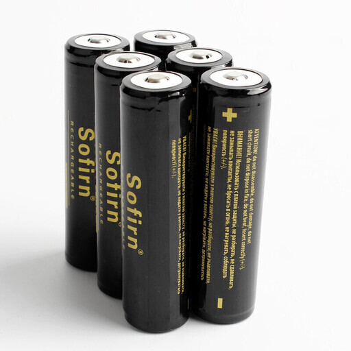 高性能リチウムイオン充電池　4本　Sofirn　18650　3000mAh（新品・通電確認済、バラ売り可）