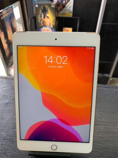 通販激安】 【美品】iPad mini4 128gb ゴールドMK782J/A iPad