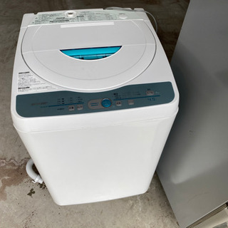 0円 4.5kg洗濯機 無料 シャープ そこまで汚くないです。