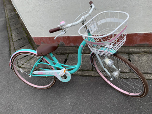 【受渡し済み】【美品】子供用自転車（女の子用）