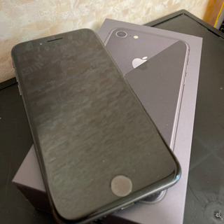 iPhone 8 》Space Gray 64 GB SIMフリー 残賃ゼロ
