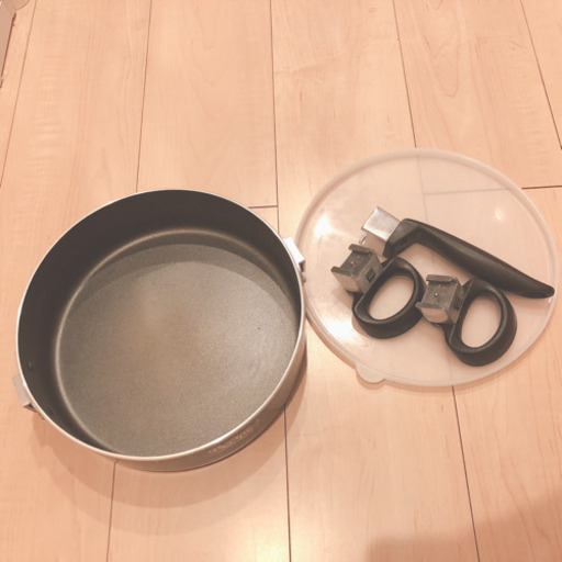 【最終値下】ガス火専用 浅鍋 兼 フライパン 美品