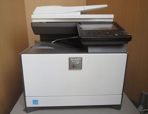 シャープ　カラー複合機　MX-C302W☆彡カラー3,676枚 モノク5,251枚☆彡無線LAN 付 タッチパネルで使いやすい 現行機カセット1段 送料無料