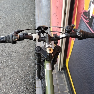 HUMMER　ハマー　 MTB　マウンテンバイク DH2618-ALPHA マットグリーン　フルサスペンション　26インチ