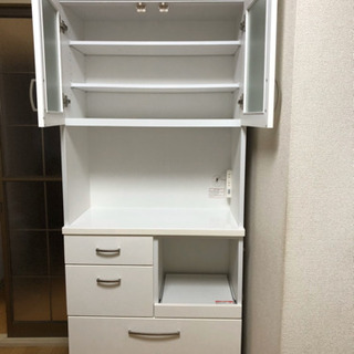 食器棚 ニトリ ホワイト