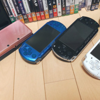 PS3 XBOX360 3DS PSP 3台 カセット21本 セット！