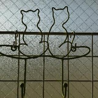 猫🐈の小物掛け