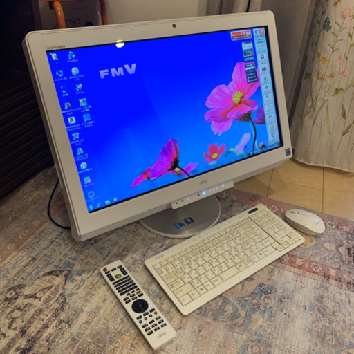 値下げ テレワーク 富士通 デスクトップ パソコン 23インチ PC 地デジ