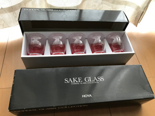 値下げ！HOYAのグラス　箱入☆未使用(1箱5個入)