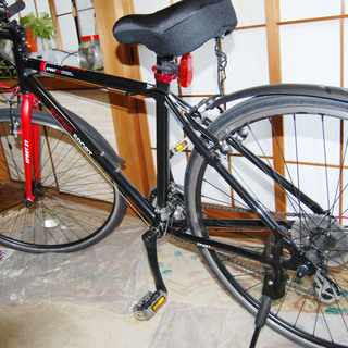 700c クロスバイク(中古・色：赤・ブラック)