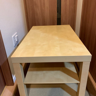 IKEAのローテーブル　シンプルで使いやすいデザイン