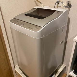 【0円 譲渡】SHARP タテ型洗濯乾燥機（5.5kg）!!要引...