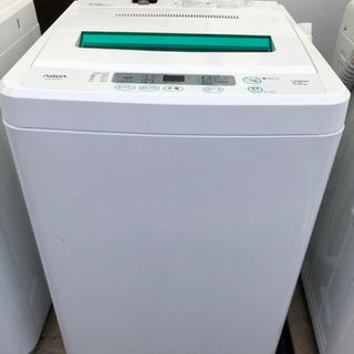 洗濯機アクア AQW-S502 2014年 5㎏【3ヶ月保証★送...