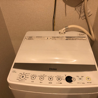 【4月20日締切】Haier 全自動電気洗濯機　5.5kg 20...