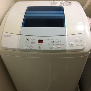 【0〜3000円 値段交渉可】洗濯機_5.0kg Haier（品...
