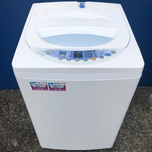 【配送無料】DAEWOO 4.6kg 洗濯機 DWA-T46K