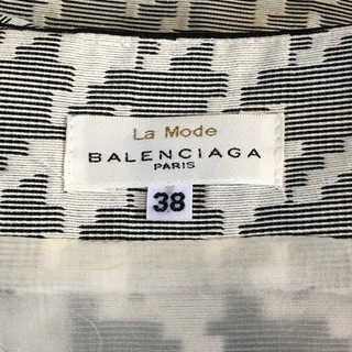 美ライン♡BALENCIAGA バレンシアガ ノースリーブ ワンピース