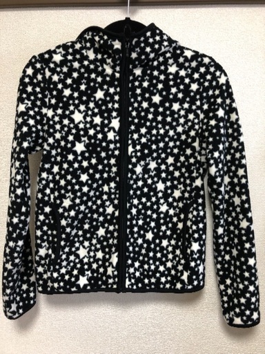 ユニクロ 星柄 フリースパーカー Sサイズ ベルーガ 向ヶ丘遊園のパーカー レディース の中古 古着あげます 譲ります ジモティーで不用品の処分
