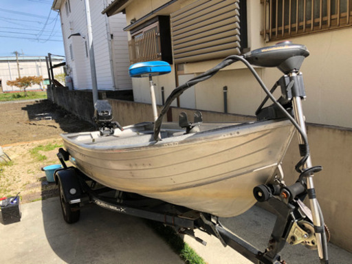 アルミボート 12ft トレーラーセット バス釣り