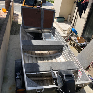 アルミボート　12ft  トレーラーセット　バス釣り