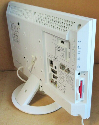☆シャープ SHARP LC-19K30 AQUOS 19V型LED液晶テレビ◆寝室に丁度いいサイズ感・かわいいホワイト